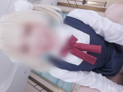 ❤【ありすほりっく】有名配信者レイヤーのカノジョに浮気バレ?! 制服コスで”粛性”搾精おしおきえっち！