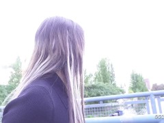 GERMAN SCOUT - First Anal at Pickup Casting for Big Butt Crystal Richi - Screenshot 2 of 16 - German Scout Anal