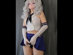 Kigurumi Kashima in shimakaze uniform