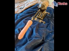 YANKS - Asian girl with small tits fucks her ass very hard with a sex machine - Screenshot 2 of 16 - Small Tits