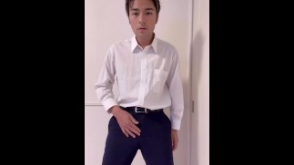 サンプル 30代リーマン君のオナニー