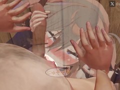 【Vtuber】聖女レリアさんに唾液べちょべちょフェラされる Henati エロ アニメ Japanese - Screenshot 5 of 16 - フェラ