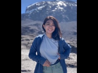 Asian Slut Public Flashing in Kilimanjaro | JOI