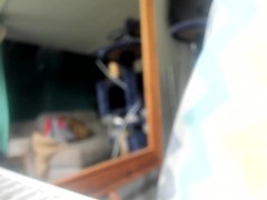 Celine is watching me and chatting