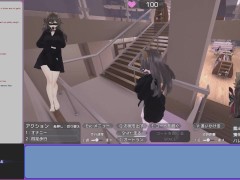 Stage 3 Play Seleka-san who Exposes unnoticed with Naked Coat