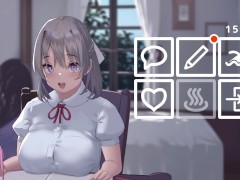 【#03 なついろレッスン 実況】爆乳お嬢様に我慢できず野外でパイズリぶっかけや寝バックしたり、口内射精フェラしたり。(live2Dアニメーション同人エロゲ―。 1/16