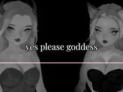 Erotic Audio | FF4M Two futa women use you at a party! 3way Facefuck Pegging Anal 😈🥵🔥