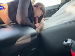 Шлюха повелась на тачку и отсосала своему бывшему