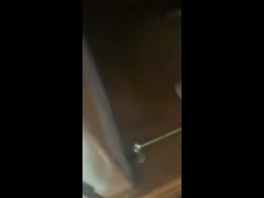 Rubbing Cock on Furniture