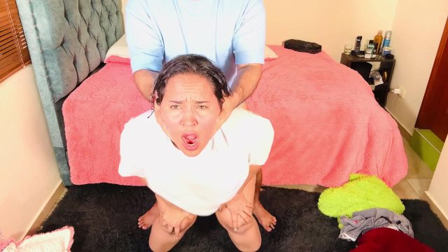 Homemade porn with my sister-in-law with a big ass. Horny Vanessa Latina