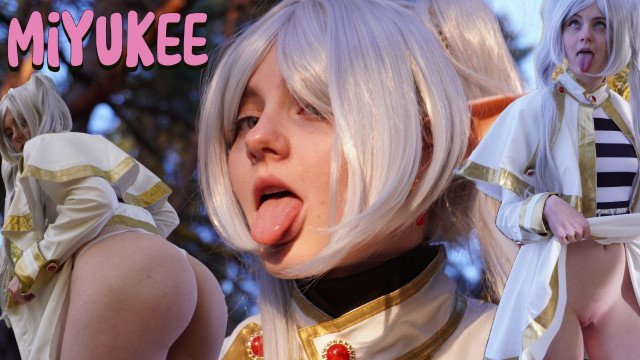 Frieren: Beyond with cum on her face Journey's End