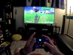 Fortnite Gameplay Blowjob with Tasty Sweet Peach - John Wick 2
