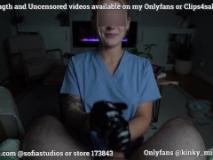 POV Nurse Laughing at Your Small Dick