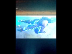 A lil fun with calisthenics and martial arts ..in the nudes 😈🍆