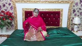 Most Beautiful Mature Bride Sex With Dildo in Wedding Dress