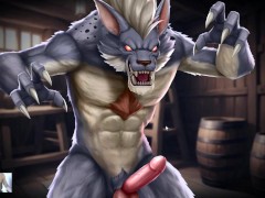 THE MOST HARDCORE WEREWOLF GANGBANG SCENE - Screenshot 11 of 16 - Big Breasts