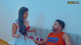 During Her Patient's Treatment A Very Attractive And Seductive Nurse Seduces Him