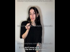 NEFERET EXPOSITO te muestra maneras para que chupes vagina