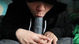 Femboy Stretches All His Holes With Biggest Dick Yet [MALE MOANING]