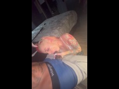 Sucked daddy dick all night👅💦