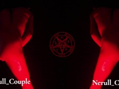 Nerull_Couple - Lady Unrull getting ready for Halloween