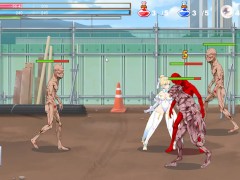 CUTE HEROINE CAUGHT BY WEREWOLF