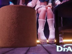 Yelan and Xingqiu Girls Night Out 1 - Genshin Impact Club Sex  NightClub 3D Animation Bisexual  Futa