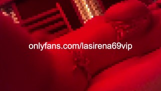 Horny LaSirena Making Herself Wet