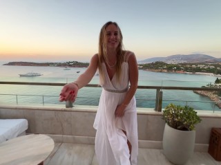 Cheating on Girlfriend with Hot Blonde MILF