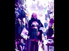 ディルドとマッサージ機と電流で買い物。