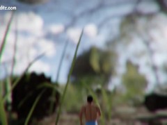 Tiki Trailer 🌴 (Giantess,Feet, Animation) - Screenshot 2 of 16 - Giantess Animation