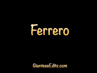 Ferrero Trailer🍦(Giantess, Feet, Animation)