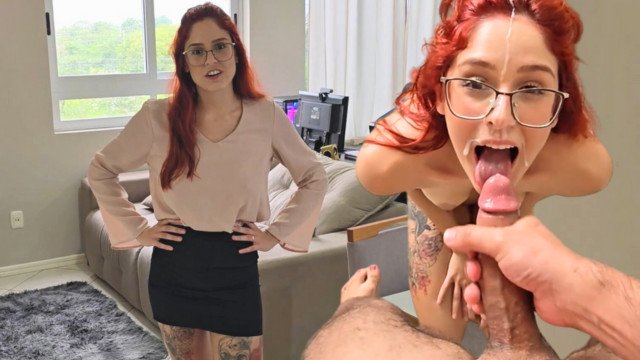 Stepsister decided to surprise her boyfriend, but stepbro fucked her big ass first - Julia Goddess