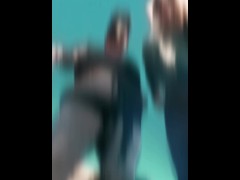 Spit roasted, Bullied by two hot Dommes