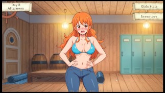 Lusty Buccaneers [ PARODY Hentai Game ] Ep.2 NAMI si sta spogliando per più di ONE PIECE!