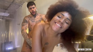 Inside The Bathroom At The Motel Teaser Collab Sara Ventura Brazilian Mulata Rabuda Is Having Sex