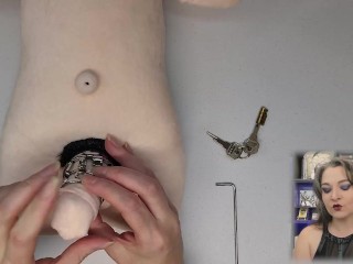Chasteté et Cock and Ball CBT all in One! Anneau Screw it Review