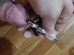 Зондирование уретры 10 миллиметровой игрушкой