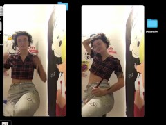 slut in her paint studio - Screenshot 2 of 16 - X Art