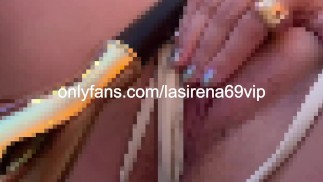 Rubbing Her Pussy Rough And Hard