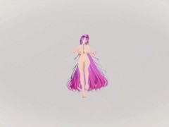 Alsace Hentai Azur Lane Nude Dancing Savage Song Hot Sexy Big Boobs MMD 3D Purple Hair