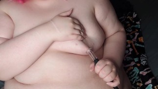 BBW Nipple Pump Play Time