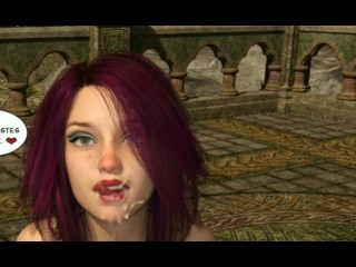 Порно с милфами для взрослых - Анимированная девушка Futa Gamer трахается Pt2 - Мультяшное порно от FairyLana