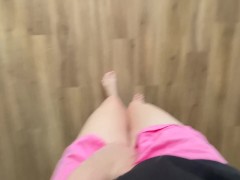 Hurt foot causes EMBARRASSING Pee Accident 6/16