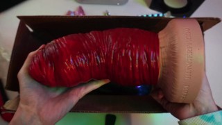 Unboxing Mr. Hankeys HungerFF, Hentai and Davy's Tendrils Dildos