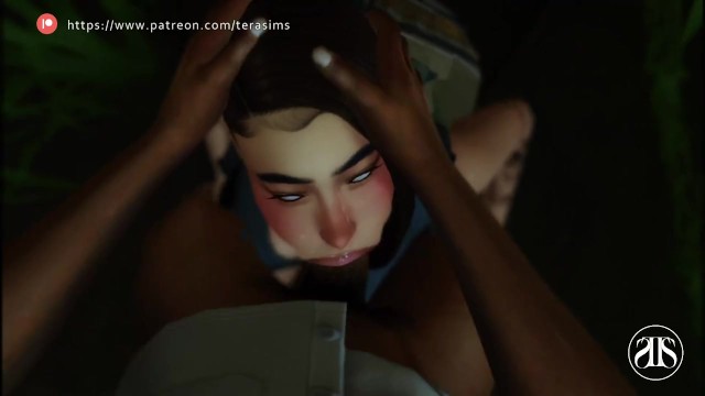 Naughty girl is getting her pussy stretch by her ex in the woods – The sims 4