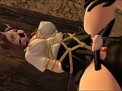 Femboy has anal orgasms