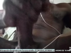 Dindi ciment bi! Massage après rafales au marteau pîqueur.Parly87.