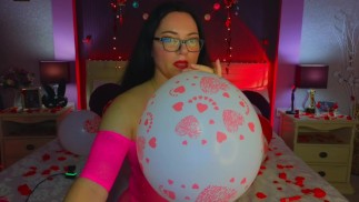 Balloons fetish