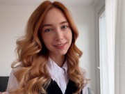 The Secretary Wanted A Pay Raise But Got Cum On Her Pussy Instead Loly Nebel